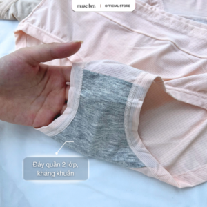 Đáy quần 2 lớp, kháng khuẩn