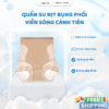 Quần Su Nịt Bụng Phối Viền Sóng Cánh Tiên, Thoáng Khí, Mềm Mịn, Không Hằn, Lót Đáy Tơ Tằm Kháng Khuẩn
